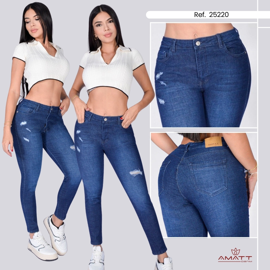 PACK SKINNY PREMIUM MUJER X2
