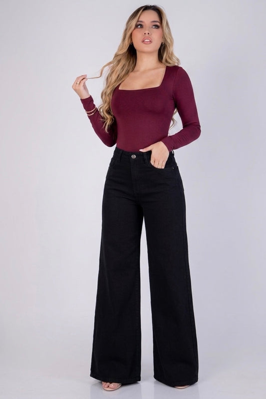 JEAN WIDE LEG REF: 25516