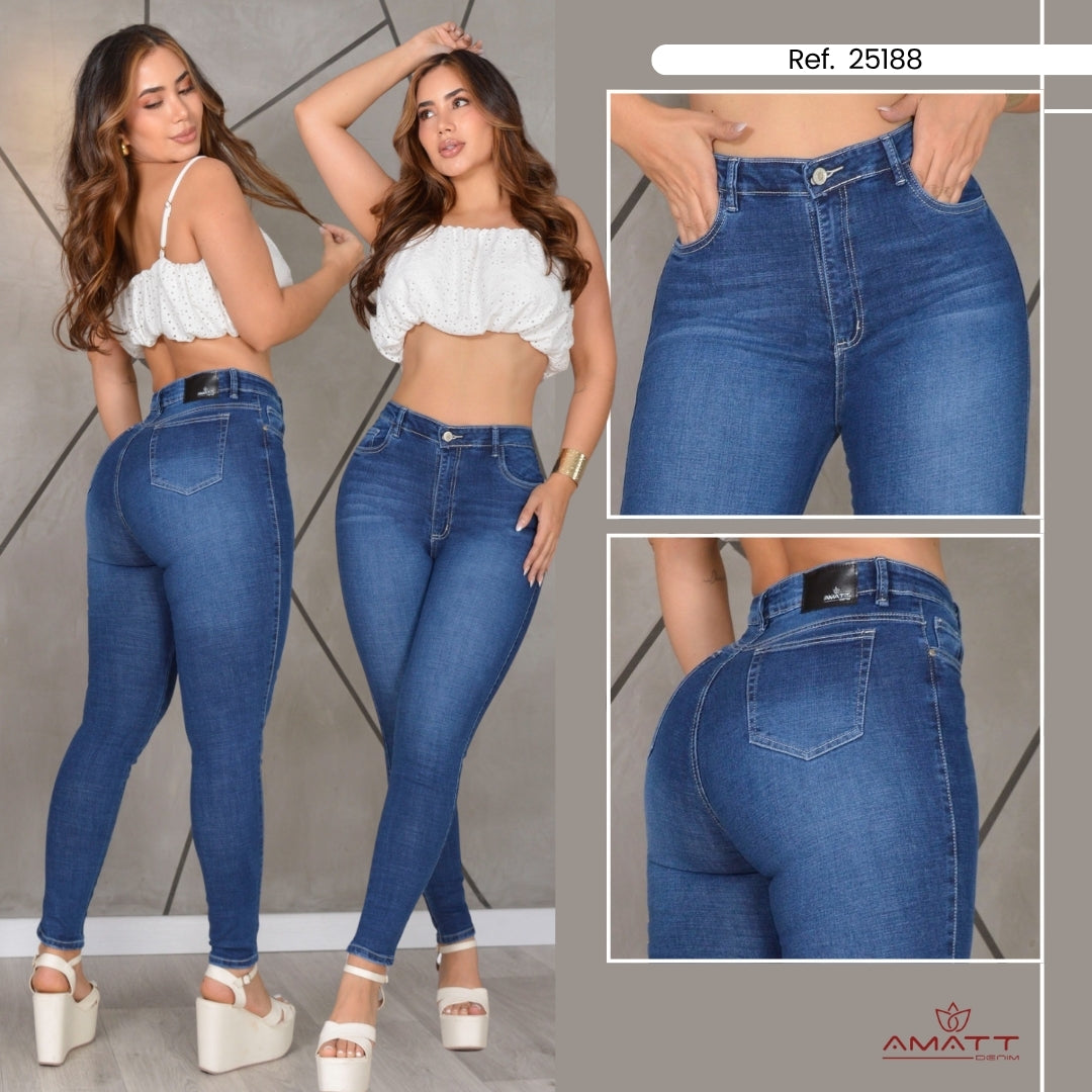 PACK SKINNY PREMIUM MUJER X3
