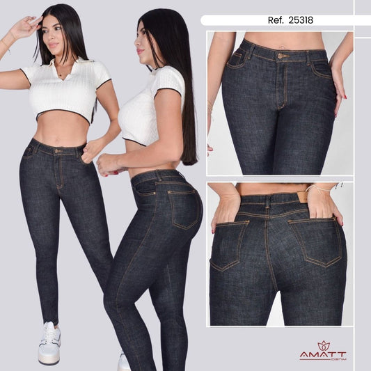 PACK SKINNY PREMIUM MUJER X2