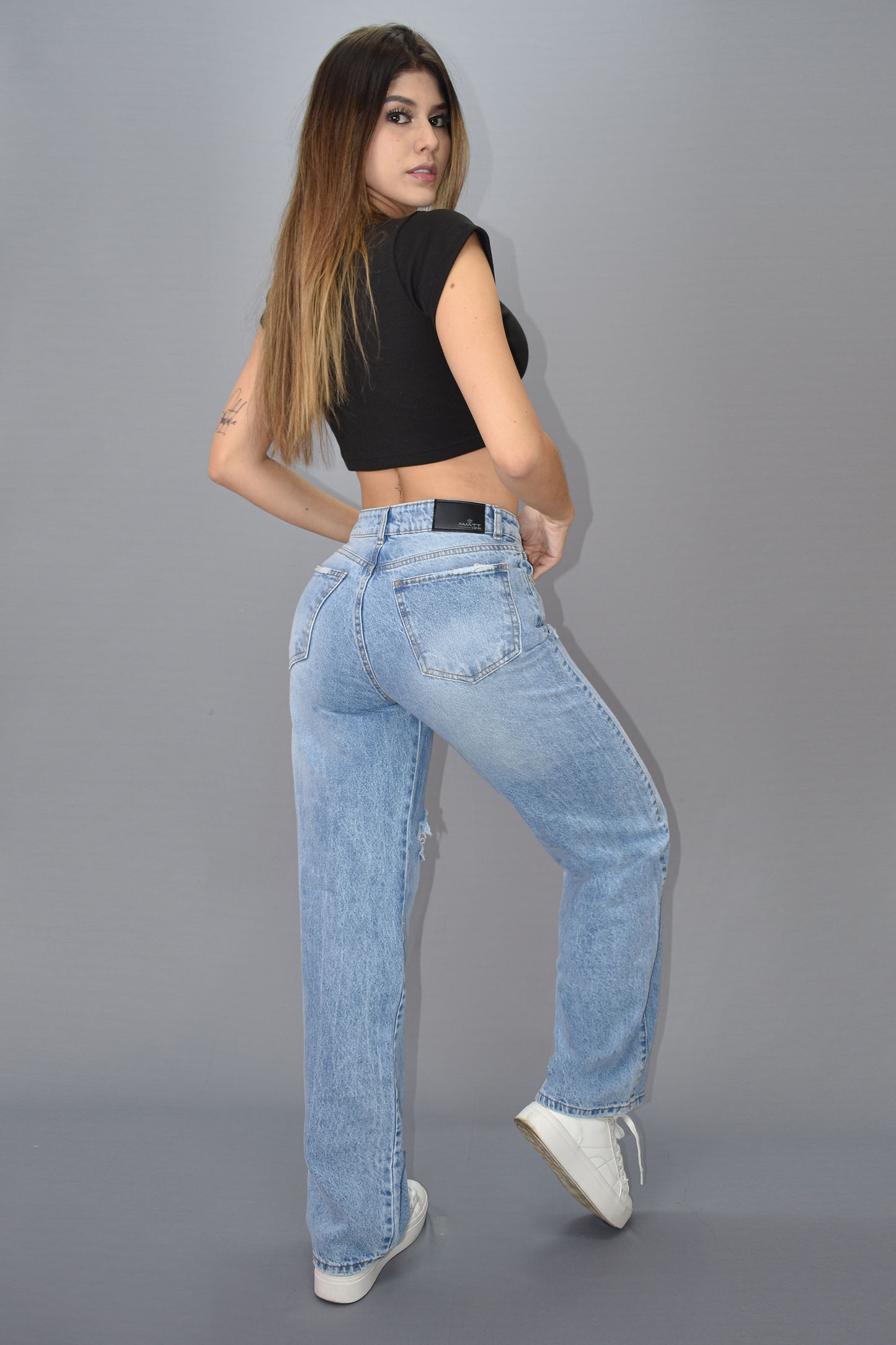 JEAN WIDE LEG REF: 25343