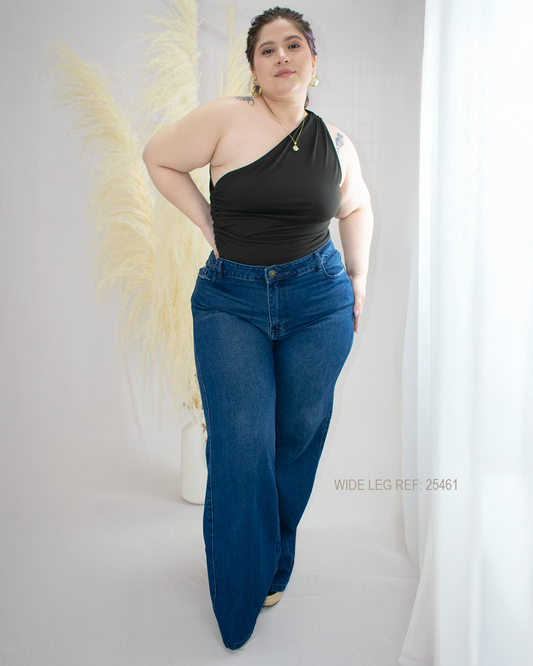 JEAN WIDE LEG PLUS SIZE REF: 25461