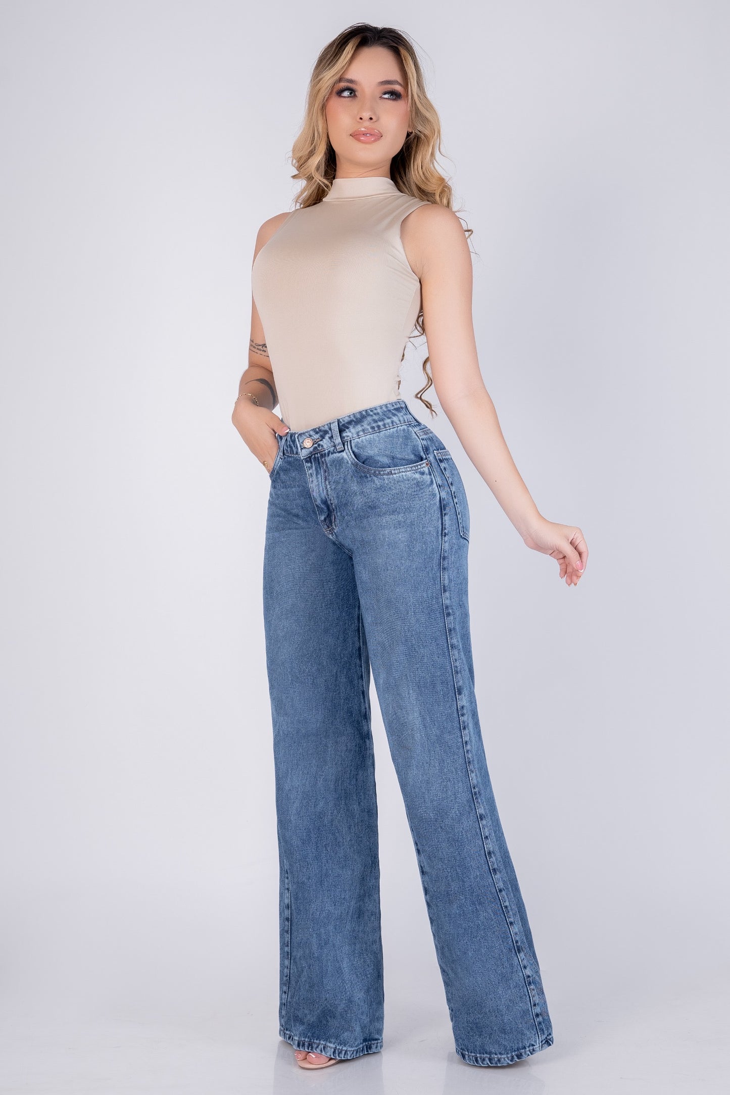 JEAN WIDE LEG REF: 25587