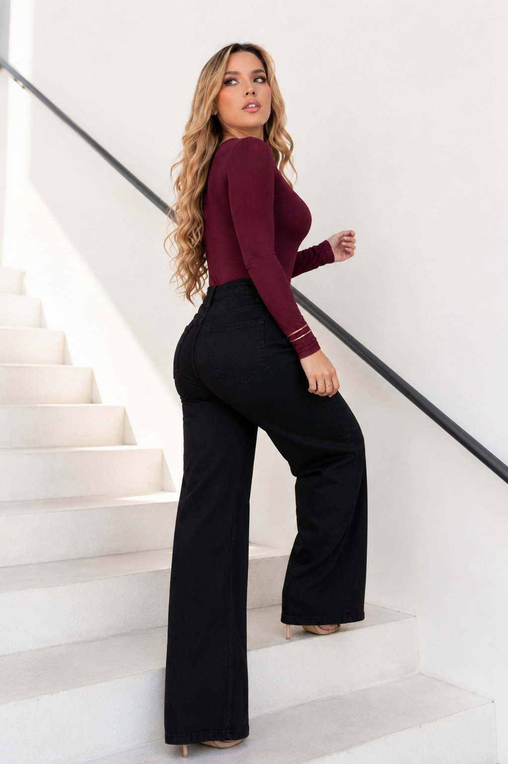 JEAN WIDE LEG REF: 25516