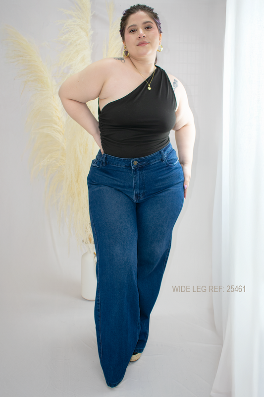 JEAN WIDE LEG PLUS SIZE REF: 25461