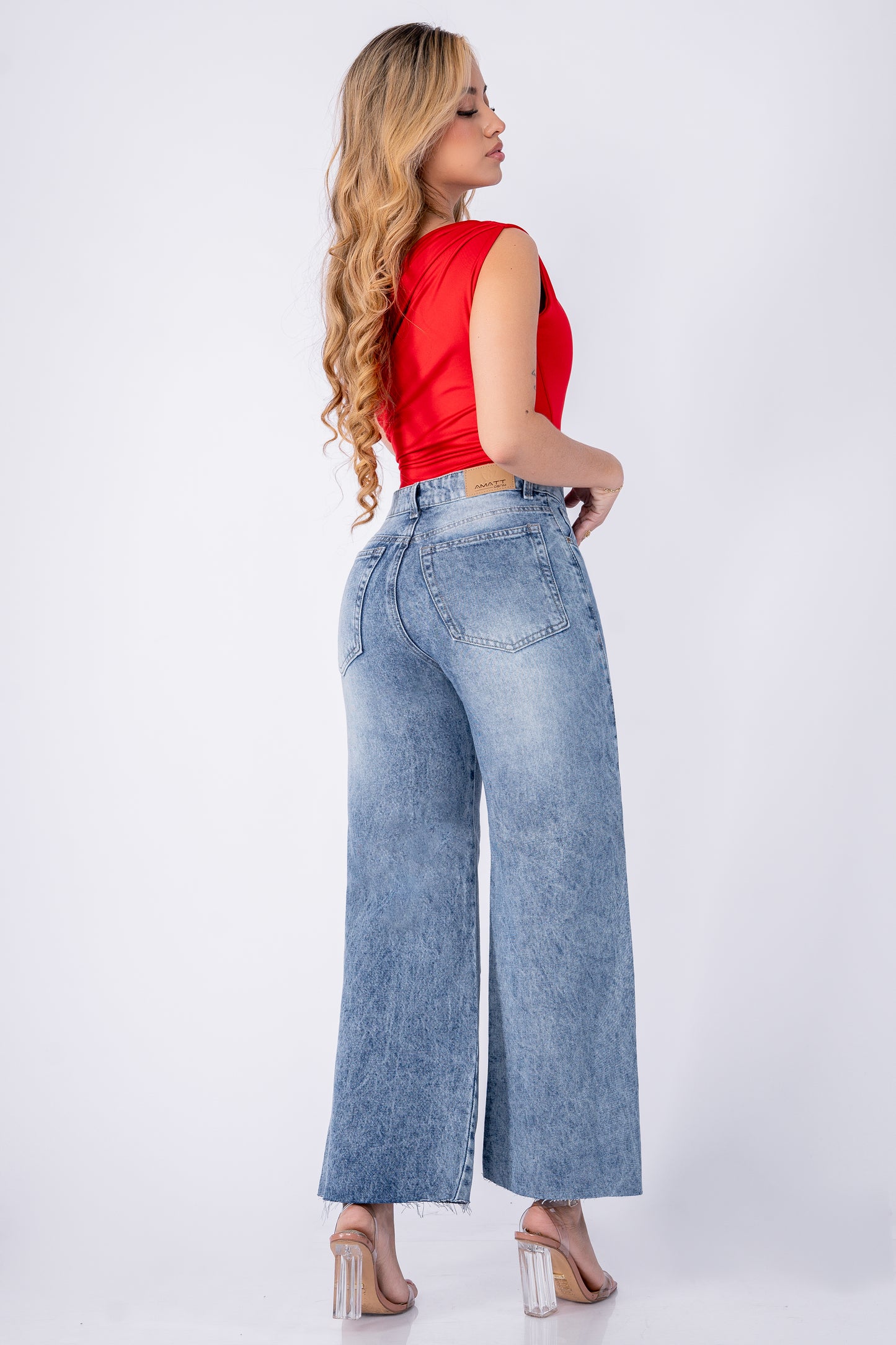 JEAN WIDE LEG REF:25510