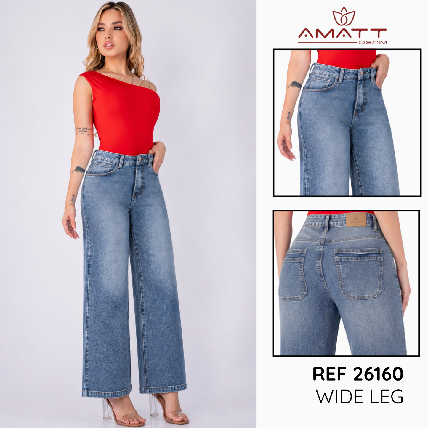 JEAN WIDE LEG REF: 26160