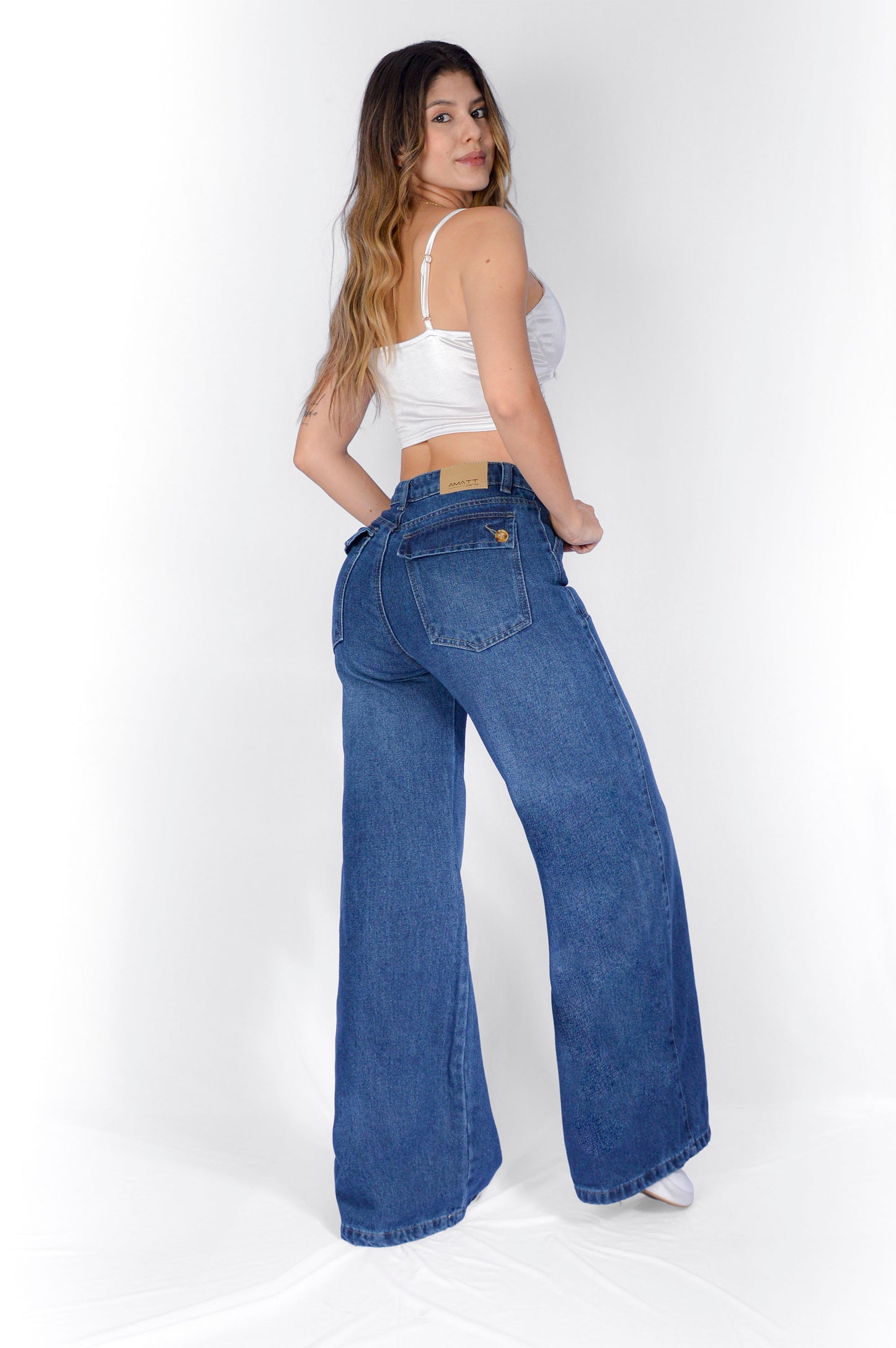 JEAN WIDE LEG REF: 25323