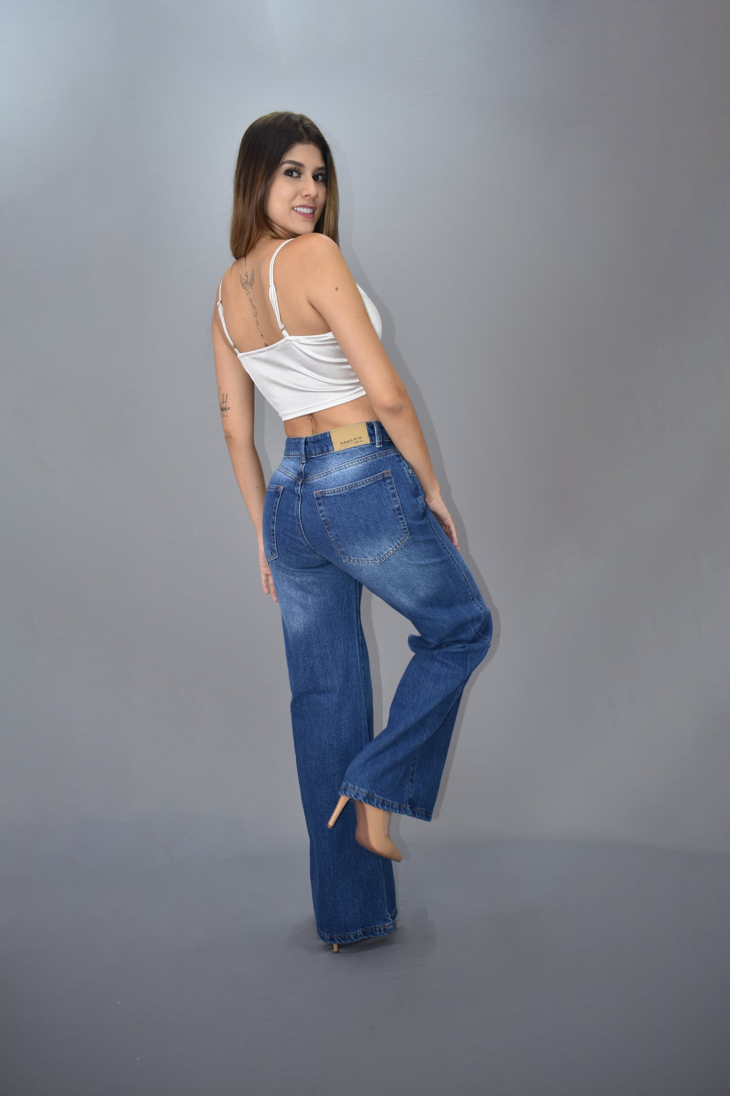 JEAN WIDE LEG REF: 25365
