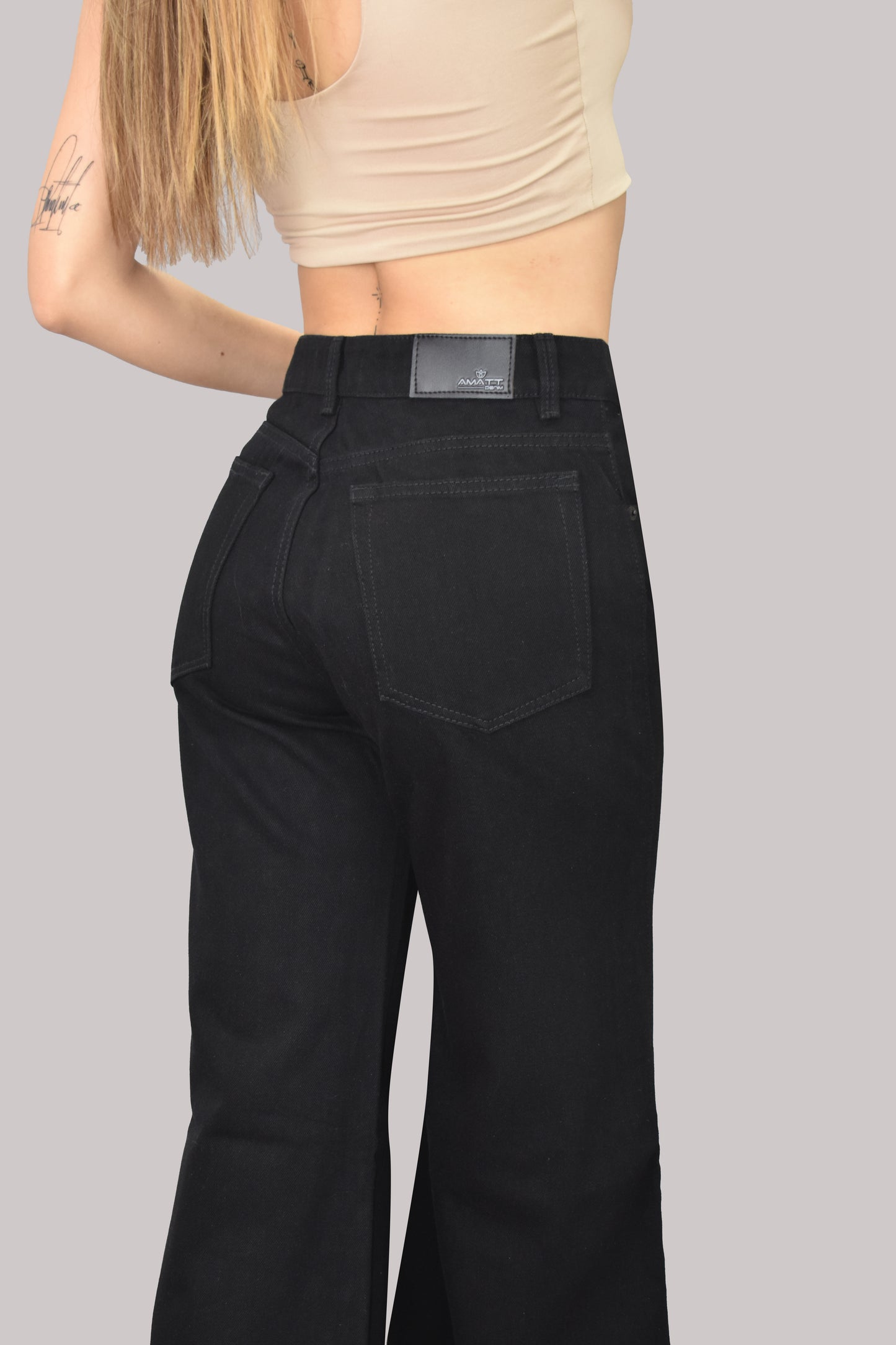 JEAN WIDE LEG REF: 25516