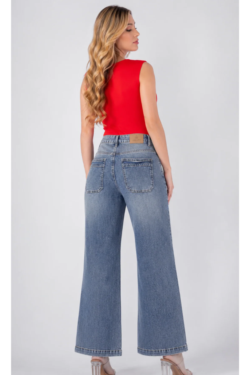 JEAN WIDE LEG REF: 26160