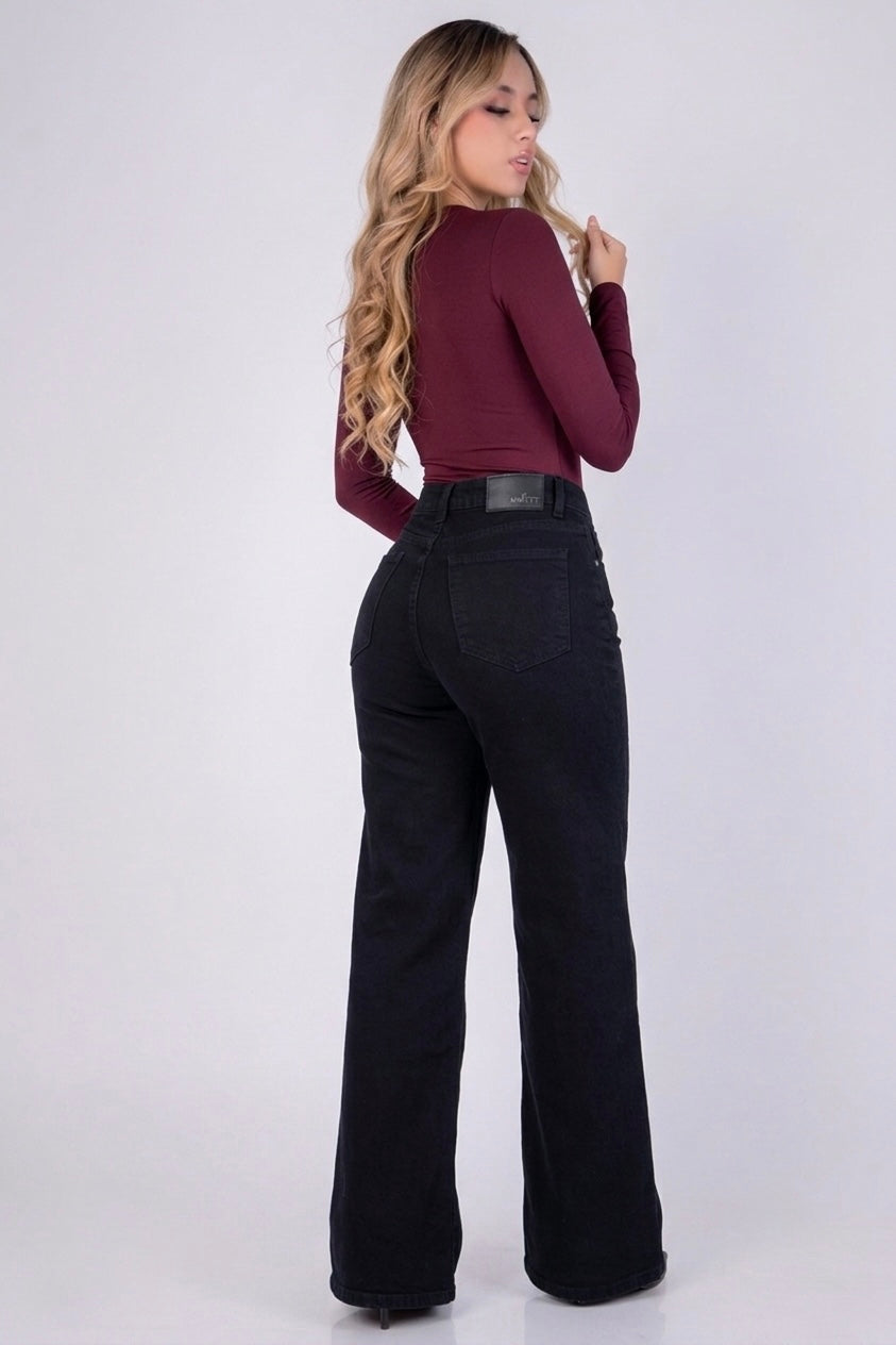 JEAN WIDE LEG REF: 25516